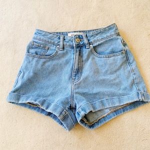 Pacsun highwaisted mom shorts